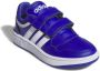 Adidas Originals Hoops sneakers kobaltblauw wit Imitatieleer 28 - Thumbnail 6