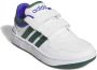 Adidas Originals Hoops sneakers wit groen kobaltblauw Imitatieleer 34 - Thumbnail 7