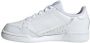 Adidas Originals Continental 80 C leren sneakers wit zilver - Thumbnail 6