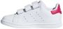 Adidas Originals Stan Smith CF I leren sneakers wit roze - Thumbnail 5