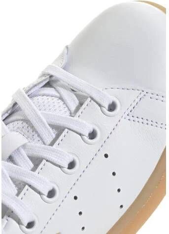 Adidas Originals Stan Smith sneakers wit zwart gum Jongens Meisjes Polyester 38