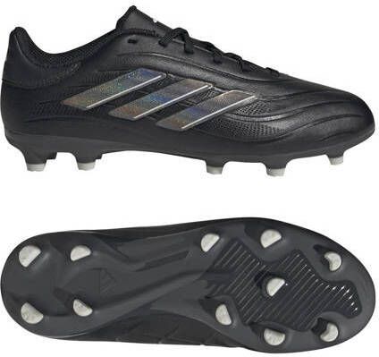 Adidas Performance Copa Pure 2 Leaugue Junior voetbalschoenen zwart antraciet grijs Jongens Meisjes Imitatieleer 28