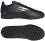 Adidas Perfor ce F50 Club junior voetbalschoenen zwart antraciet goud metallic Imitatieleer 36 2 3 - Thumbnail 8