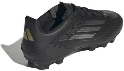 Adidas Performance F50 Club Junior voetbalschoenen zwart goud metallic Jongens Meisjes Imitatieleer 37 1 3