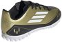 Adidas Perfor ce F50 Club Messi voetbalschoenen metallic goud wit zwart Imitatieleer 36 2 3 - Thumbnail 6