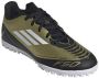 Adidas Perfor ce F50 Club Messi voetbalschoenen metallic goud wit zwart Imitatieleer 36 2 3 - Thumbnail 7