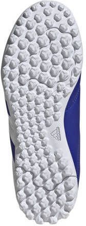 Adidas Performance Predator Club Jr. voetbalschoenen blauw wit rood Jongens Meisjes Imitatieleer 32