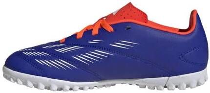 Adidas Performance Predator Club Jr. voetbalschoenen blauw wit rood Jongens Meisjes Imitatieleer 32