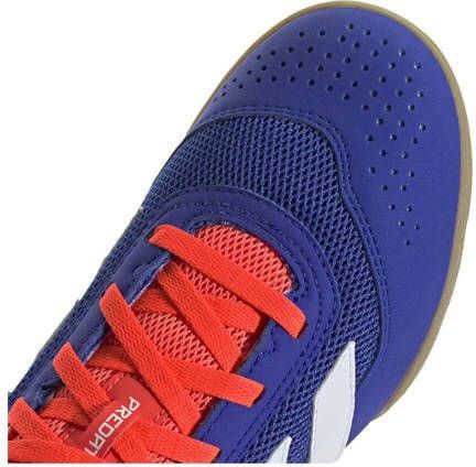 Adidas Performance Predator Club IN zaalvoetbalschoenen kobaltblauw wit rood Jongens Meisjes Mesh 36