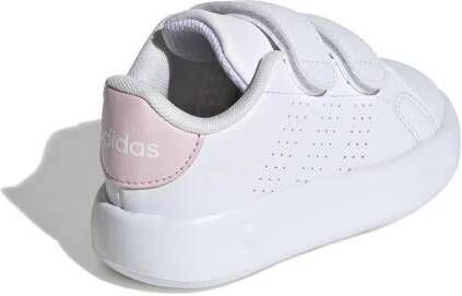 Adidas Sportswear Advantage CF sneakers wit roze Jongens Meisjes Synthetisch 23