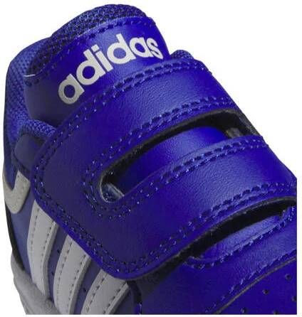 Adidas Sportswear Hoops 3.0 sneakers kobaltblauw wit Jongens Meisjes Imitatieleer 25