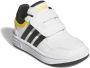 Adidas Sportswear Hoops 3.0 sneakers wit zwart geel Imitatieleer 19 - Thumbnail 2