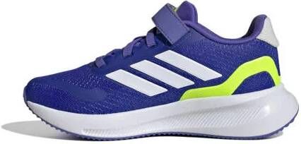 Adidas Sportswear Runfalcon 5 sneakers kobaltblauw wit geel Jongens Meisjes Mesh 29