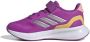 Adidas Sportswear Runfalcon 5 sneakers paars zilver geel Mesh 28 - Thumbnail 9