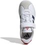 Adidas Sportswear VL Court sneakers wit blauw rood Suede 30 - Thumbnail 2