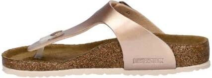 Birkenstock Gizeh teenslippers rosé Meisjes Imitatieleer 38