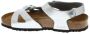 Birkenstock Rio Kids Sandalen Electric Metallic Silver Narrow fit | Zilver | Imitatieleer - Thumbnail 11