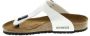 Birkenstock Slippers Kinderen Gizeh 846163 White - Thumbnail 4