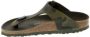 Birkenstock Gizeh Desert Soil Camo narrow SMU Jongens Slippers Green - Thumbnail 6