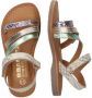 Braqeez Cassy Call leren sandalen mintgroen Meisjes Leer Meerkleurig 26 - Thumbnail 6