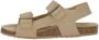 BunniesJR 224419-769 Jongens Platte Sandalen Beige Imitatieleer Klittenband - Thumbnail 9