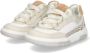 BunniesJR Bunnies JR 223352-503 Meisjes Lage Sneakers Beige Bruin Print Leer Veters - Thumbnail 9