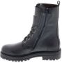 Clic! 20401 Piamonte leren veterboots met siergesp zwart - Thumbnail 7