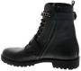 Clic! Cl-20459 Veterboots Laarzen Met Veters Meisjes Zwart - Thumbnail 13