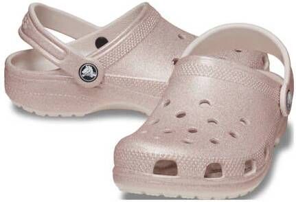 Crocs clogs met glitters lichtroze Meisjes EVA Effen 36 37