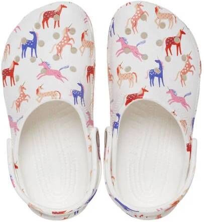 Crocs clogs wit multi Meisjes EVA All over print 25 26