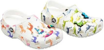 Crocs clogs wit multi Meisjes EVA All over print 25 26