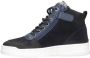 Develab leren sneakers donkerblauw Jongens Leer Meerkleurig 32 - Thumbnail 8