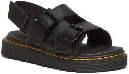 Dr. Martens Varel leren sandalen zwart Jongens Meisjes Leer Effen 28