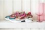 DWRS Jupiter tweed chunky leren sneakers beige fuchsia Roze Meisjes Leer 28 - Thumbnail 7