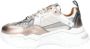 DWRS Pluto leren sneakers goud zilver Meisjes Leer Meerkleurig 28 - Thumbnail 5