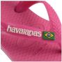 Havaianas Baby Brasil Logo II teenslippers met hielbandje roze Meisjes Rubber 25 26 - Thumbnail 9