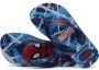 Havaianas Kids Max Marvel Unisex Slippers Navy Blue - Thumbnail 7