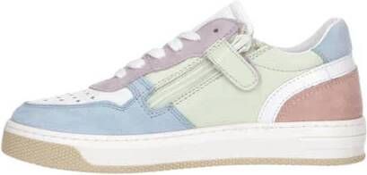 Hip sneakers lichtblauw combi Meisjes Leer Meerkleurig 28