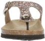 Kipling Madonna 3 teenslippers met glitters roze Meisjes Leer 32 - Thumbnail 5