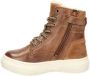 Nelson Kids leren veterboots cognac Bruin Leer Effen 31 - Thumbnail 4