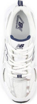 New Balance 530 sneakers wit zilver blauw Jongens Meisjes Mesh Meerkleurig 36