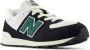 New Balance 574 sneakers zwart wit groen Suede Meerkleurig 36 - Thumbnail 9