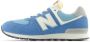 New Balance 574 V1 sneakers blauw lichtblauw Suede Meerkleurig 36 - Thumbnail 6