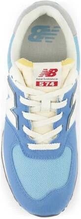 New Balance 574 V1 sneakers blauw lichtblauw Jongens Meisjes Suede Meerkleurig 37