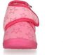 Playshoes pantoffels met sterrendessin Velcro roze donkerroze Jongens Polyester 18 19 - Thumbnail 3