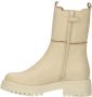 PS Poelman Monk-25 leren chelsea boots beige Meisjes Leer Effen 31 - Thumbnail 4