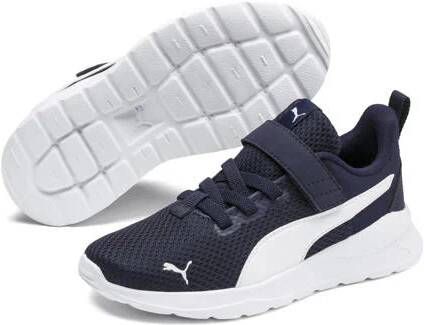 Puma Anzarun Lite AC inf sneakers zwart wit Blauw Jongens Meisjes Mesh 30