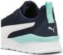 Puma Anzarun sneakers donkerblauw wit turquoie Mesh Logo 35.5 - Thumbnail 6