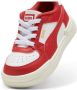 Puma California Pro sneakers wit rood Imitatieleer Effen 21 - Thumbnail 2
