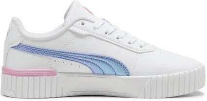 Puma Carina 2.0 Bouncy sky sneakers wit lila Jongens Meisjes Meerkleurig 37